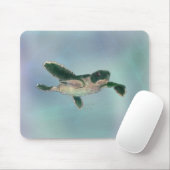Tapis De Souris Baby sea Turtle (Avec souris)