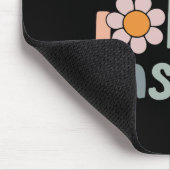 Tapis De Souris Back to School Teach Love Inspire Retro Teachers (Coin)