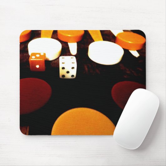 Tapis De Souris Backgammon (Avec souris)