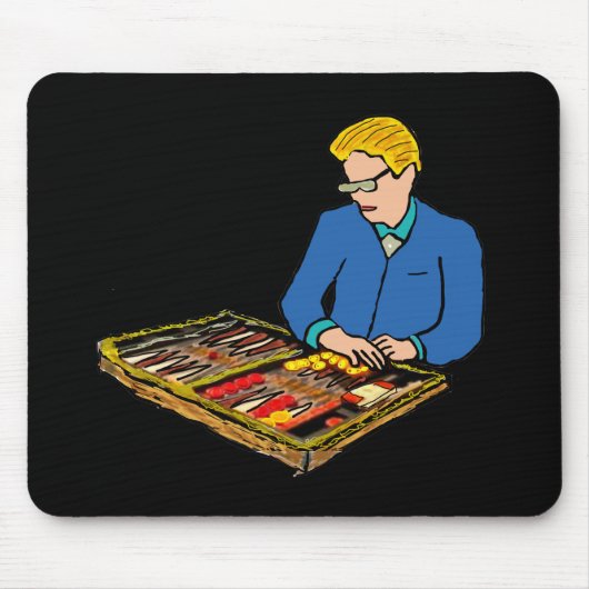 Tapis De Souris Backgammon (Devant)