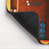 Tapis De Souris Backgammon Mousepad (Coin)