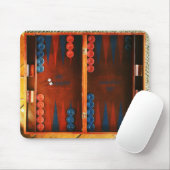 Tapis De Souris Backgammon Mousepad (Avec souris)