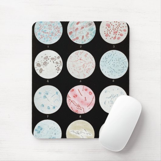 Tapis De Souris Bactéries (Avec souris)