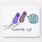 Tapis De Souris Bactéries de Poo (Devant)