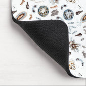 Tapis De Souris Bactéries et motif de virus (Coin)