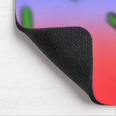 Tapis De Souris bactéries thermiques vertes (Coin)