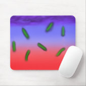 Tapis De Souris bactéries thermiques vertes (Avec souris)