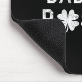 Tapis De Souris Bad And Boozy St Patricks Day Shamrock Green  (Coin)