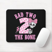 Tapis De Souris Bad Two The Bone Birthday 2 Years Old Nk Checkered (Avec souris)