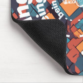 Tapis De Souris Baddy Daddy Chopper, design rebelle géométrique (Coin)