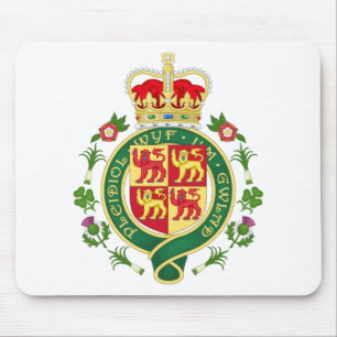 Tapis De Souris Badge royal du Pays de Galles
