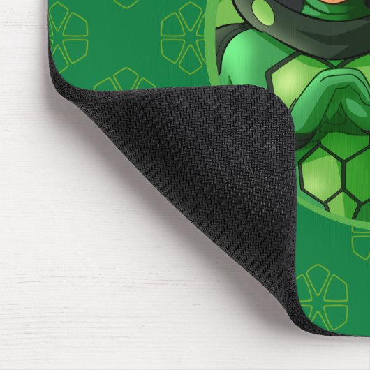 Tapis De Souris Badge vert Carapace (Coin)
