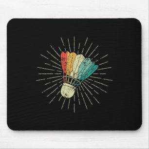 Tapis De Souris Badminton Athlète Coloré Hommes Femmes Enfants Vol