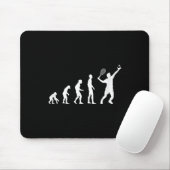 Tapis De Souris Badminton Evolution Shuttle amusant (Avec souris)