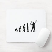 Tapis De Souris Badminton Evolution Shuttle amusant (Avec souris)