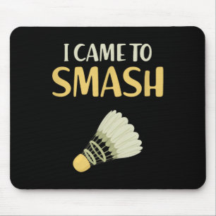 Tapis De Souris Badminton Humour Funny Shuttle Birdie Sport