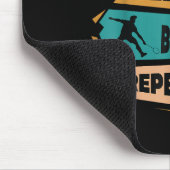 Tapis De Souris Badminton Jeu Répéter Shuttle Retro Badminton Joue (Coin)