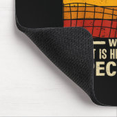 Tapis De Souris Badminton - Le filet est plus haut que vos attente (Coin)