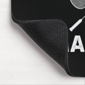 Tapis De Souris Badminton Master Funny Badminton Player Shuttle Ra (Coin)