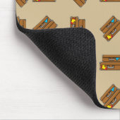 Tapis De Souris Bagages de dessin (Coin)