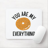 Tapis De Souris Bagel Tu Es Mon Tout Drôle (Avec souris)
