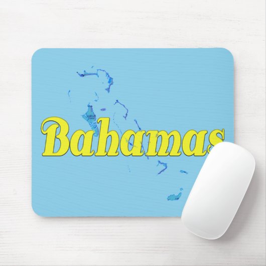 Tapis De Souris Bahamas (Avec souris)