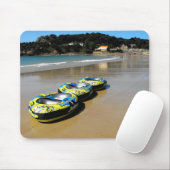 Tapis De Souris Baie de St Brelade à marée basse (Avec souris)