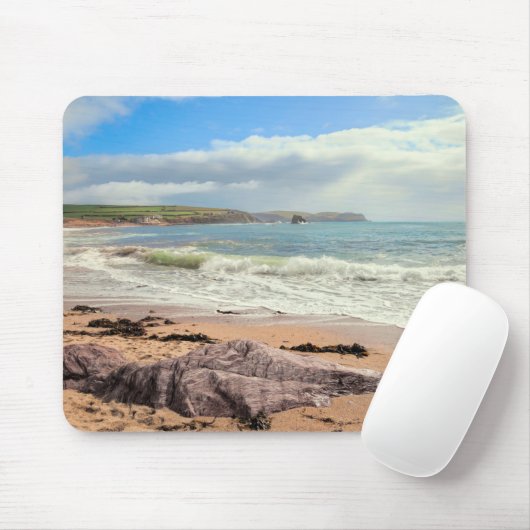 Tapis De Souris Baie de Thurlestone (Avec souris)