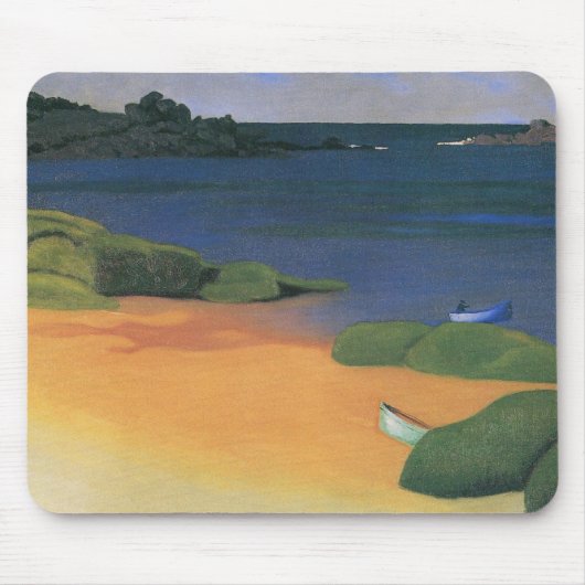 Tapis De Souris Baie de Tregastel par Félix Vallotton, Beaux-arts (Devant)
