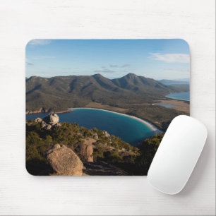 Tapis De Souris Baie de Wineglass au coucher du soleil, Australie,