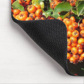 Tapis De Souris Baies Holly Orange (Coin)