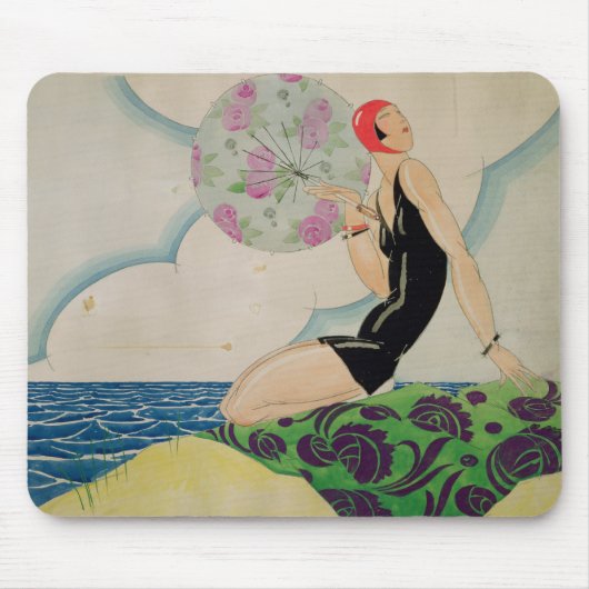 Tapis De Souris Baigneur, c.1925 (Devant)