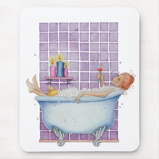 Tapis De Souris Baignoire Joy Mousepad (Devant)