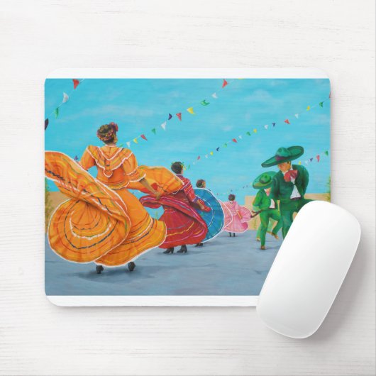 Tapis De Souris Baile Folklorico Danse (Avec souris)
