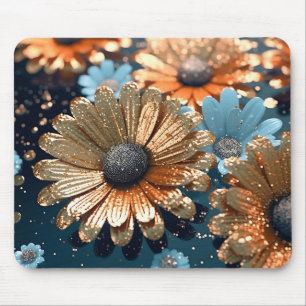 Tapis De Souris Baise en or 3D