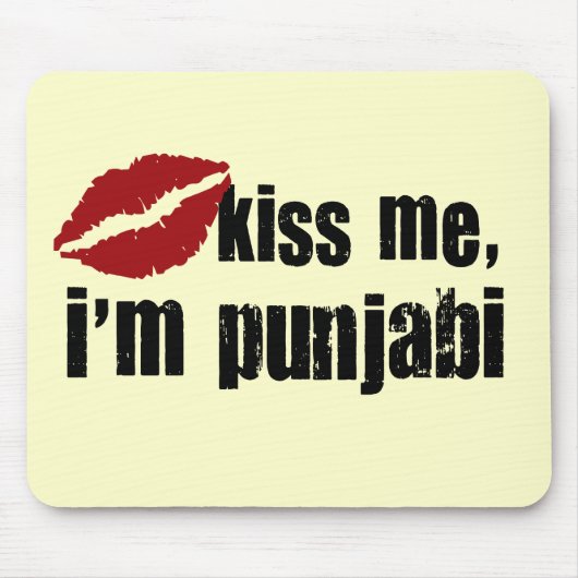 Tapis De Souris Baiser de Punjabi (Devant)