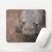 Tapis De Souris Baiser de wombat (Avec souris)