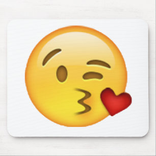 Tapis De Souris Baiser - Emoji