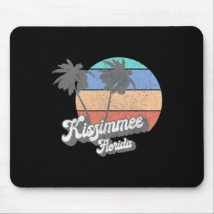 Tapis De Souris Baiser Rétro Kissimmee Floride Fl Vintage Plage Su