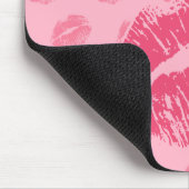 Tapis De Souris Baiser rose (Coin)