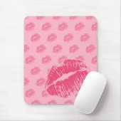 Tapis De Souris Baiser rose (Avec souris)