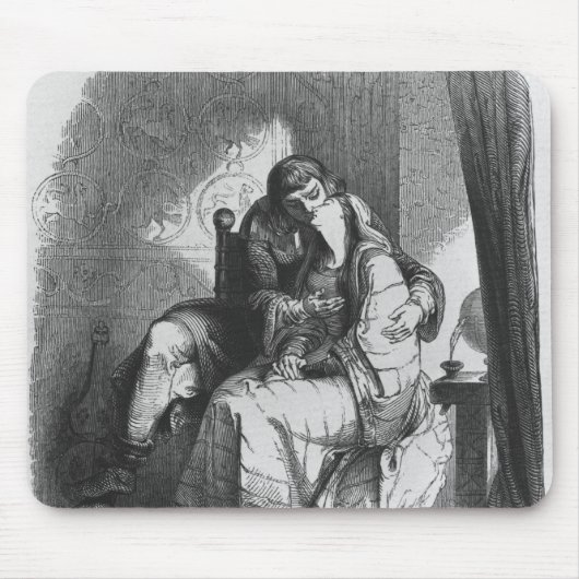 Tapis De Souris Baisers de Heloise et d'Abelard (Devant)