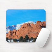 Tapis De Souris Baisers des chameaux dans le jardin du parc de (Avec souris)