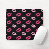 Tapis De Souris Baisers Roses (Avec souris)