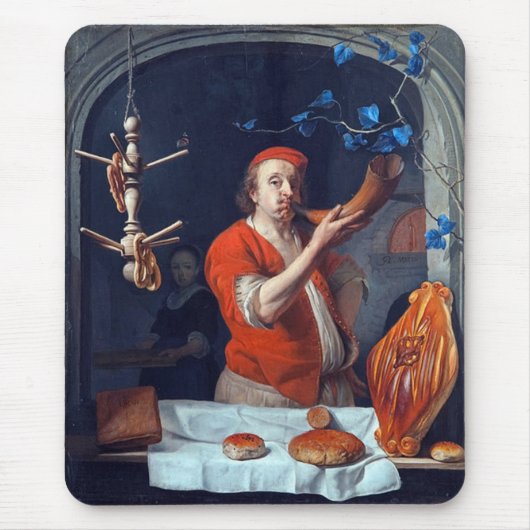 TAPIS DE SOURIS BAKER À FOUR ANTIQUE, BOUTIQUE DE PAIN DE BAKERY (Devant)