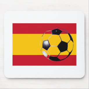 Tapis De Souris Bal de football Espagne Drapeau2 Le MUSÉE Zazzle C