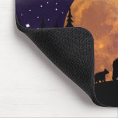 Tapis De Souris Balade des ours - Silhouette (Coin)