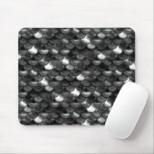 Tapis De Souris Balances noires et blanches (Avec souris)