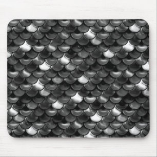 Tapis De Souris Balances noires et blanches