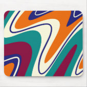 Tapis De Souris Balances rétro - Style les années 70 classique (Devant)